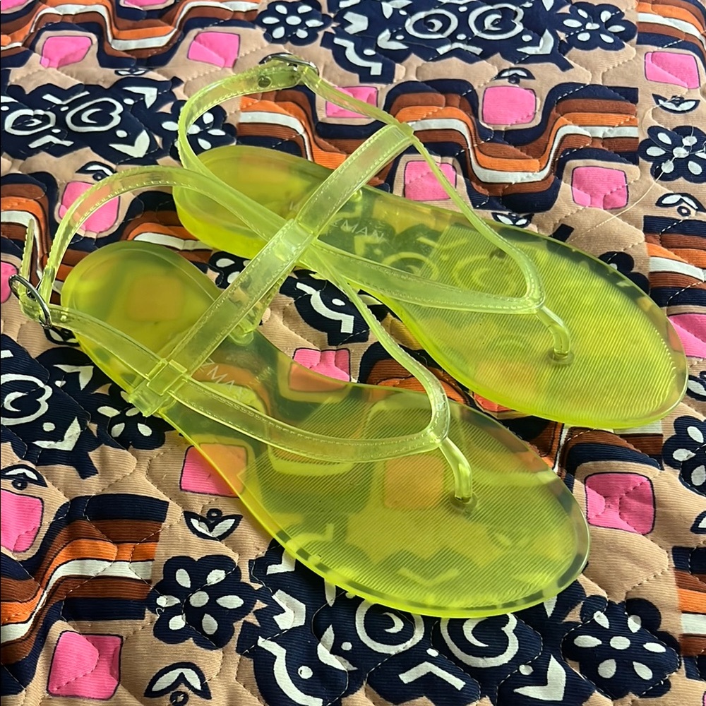 Stuart Weitzman Jelly Sandals